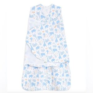 🔴HALO Sleep SackSwaddle🔴 Blue Safari Animal Design🔴newborn/0-3 months🔴